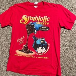 Marvel Red Cotton T-Shirt